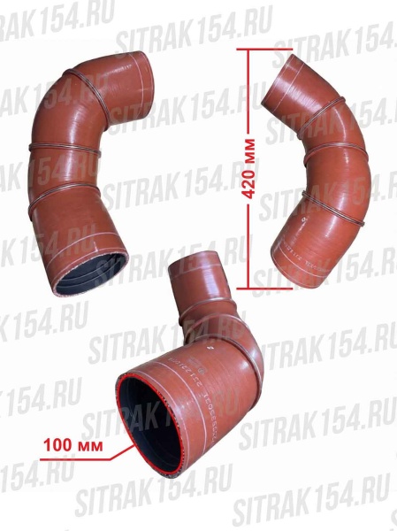 Патрубок интеркулера Shacman X6000 DZ97259535031 (31415) 