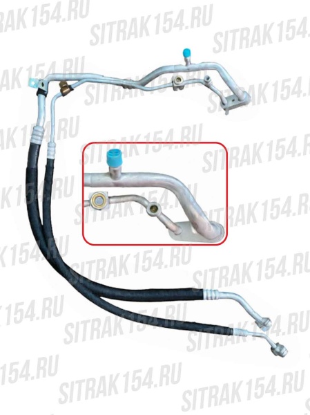 Трубка кондиционера HOWO T5G (двойная) (541216) YG1600821216/5